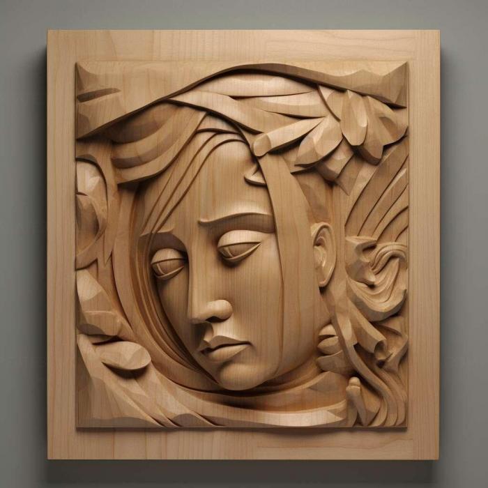 نموذج ثلاثي الأبعاد لآلة CNC 3D Art 